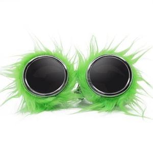 Faux Furry RAVE Party Animal Goggles